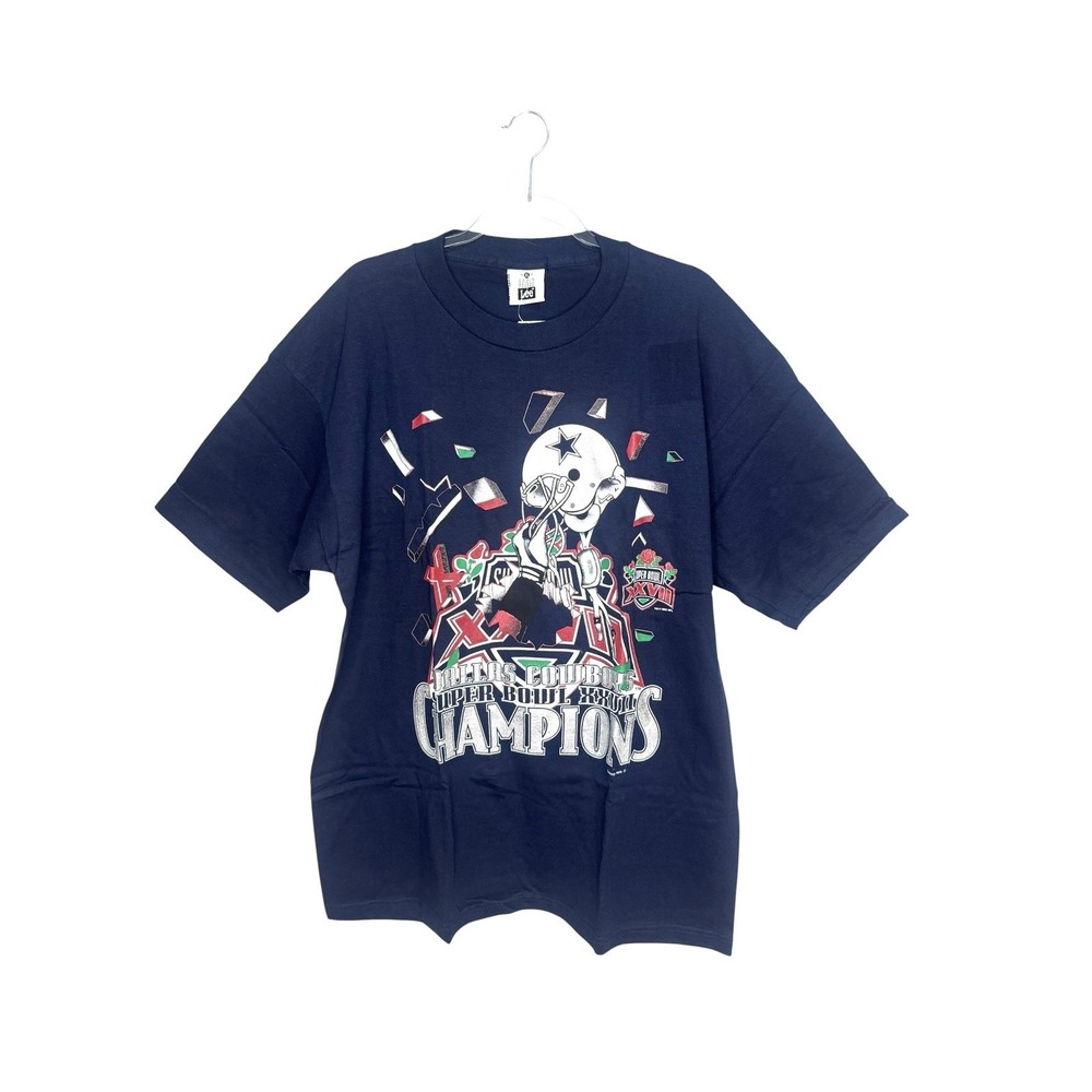 Vintage 1993 Dallas Cowboys T Shirt Super Bowl Champions  XL 🔥NWT Deadstock